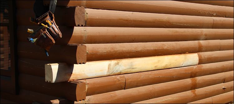 Log Home Damage Repair  Bertie County,  North Carolina