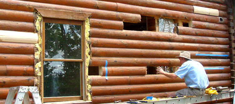 Log Home Repair Windsor,  North Carolina